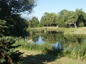 English Coulee A natural element that contributes to the Historic District